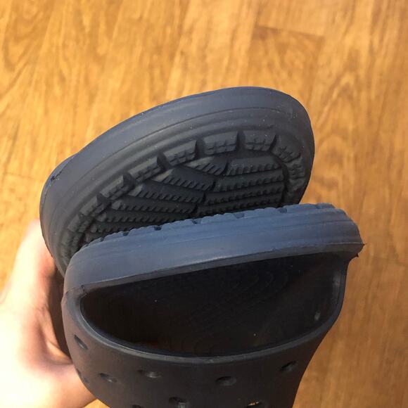 Crocs Classic Slide in Navy Unisex Size Men’s 7 / Women’s 9 - Picture 9 of 12